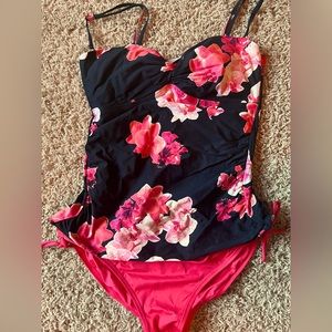 Calvin Klein two piece swim suit